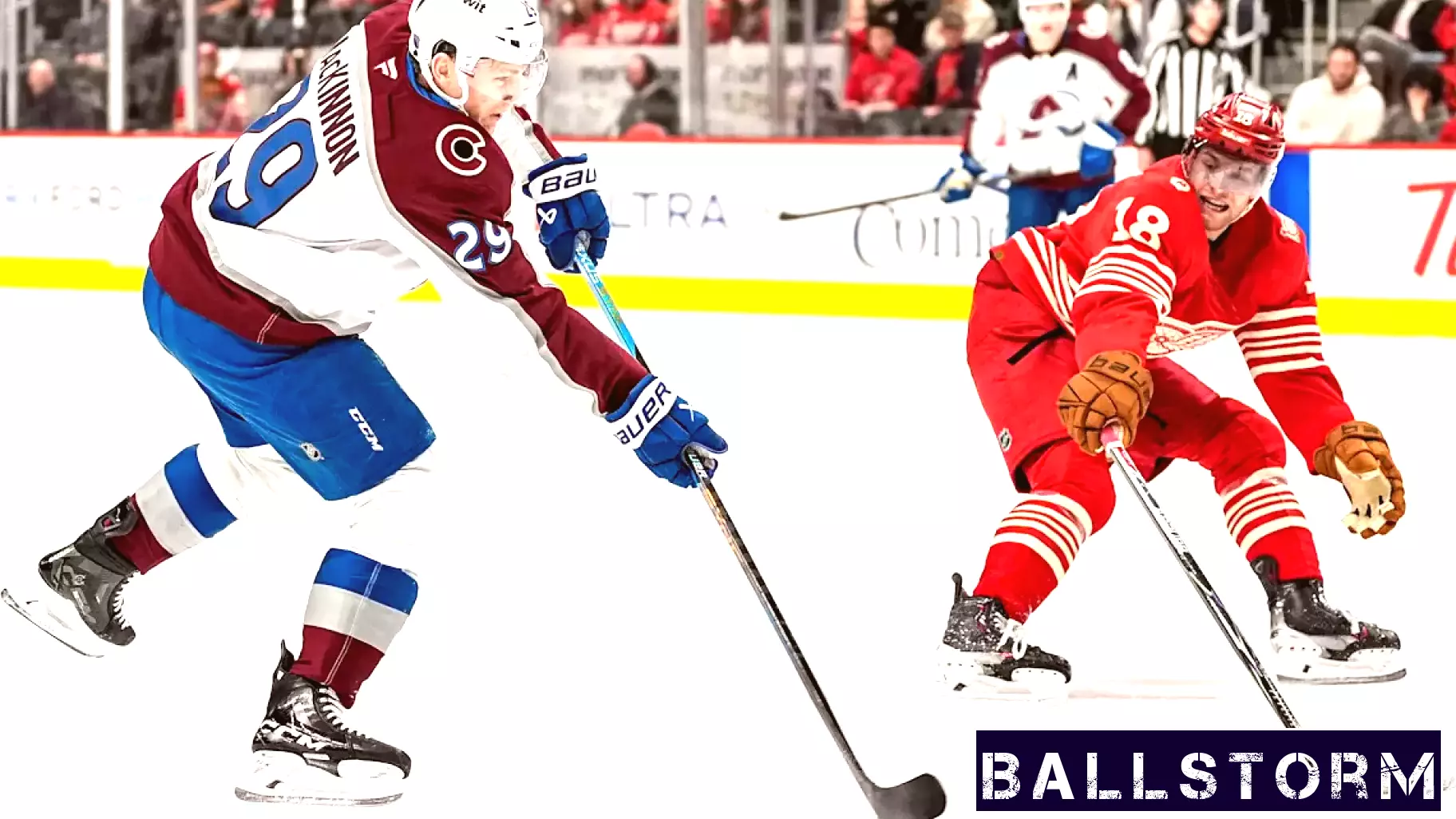 Detroit Red Wings buried by Avalanche goals early, often