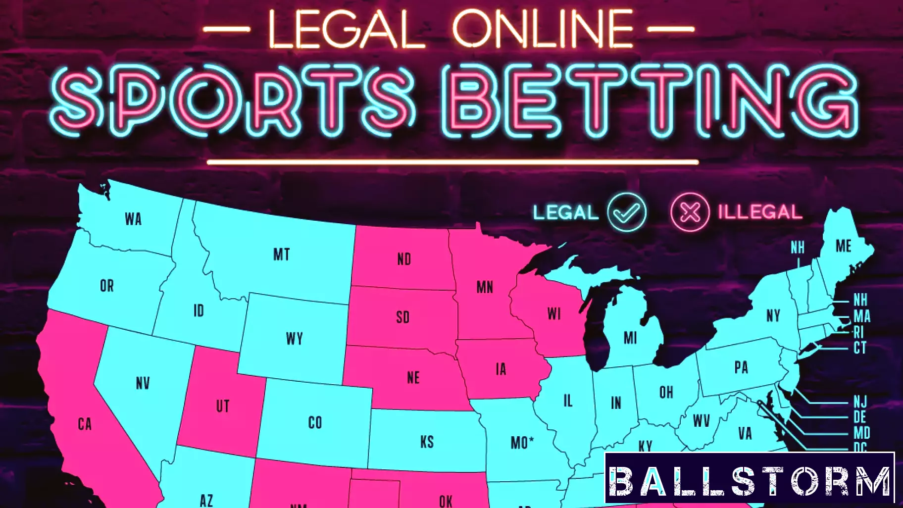 Overview of Online Sports Betting Legality Across the U.S.