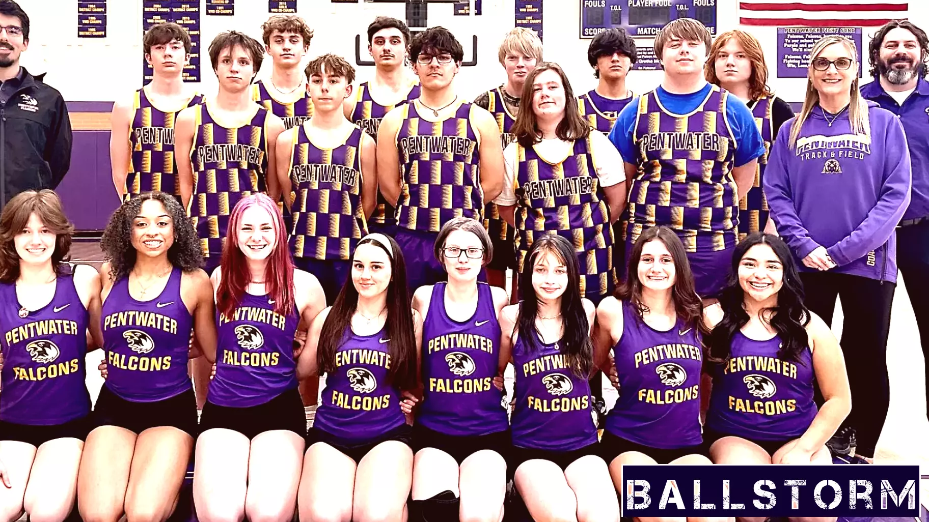 PENTWATER – Falcons Track and Field Team Aims for Success in 2025