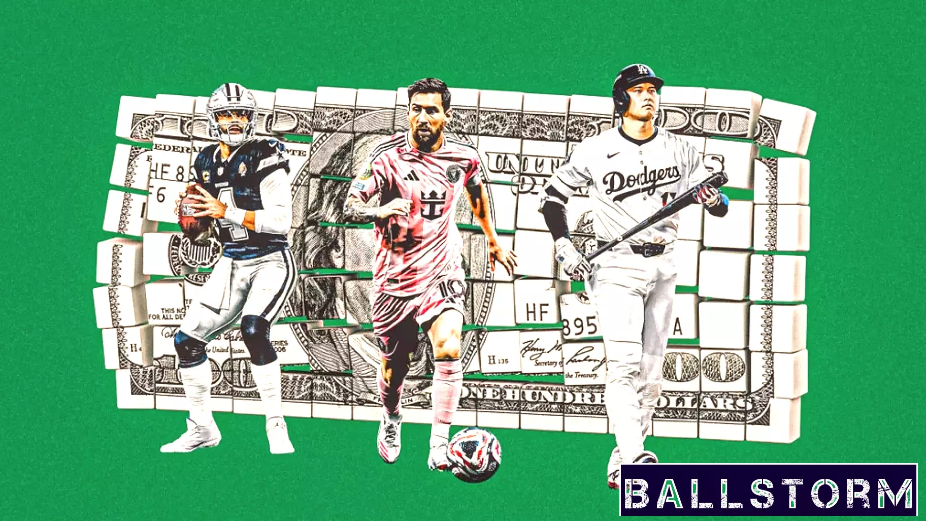 Prescott, Messi, Ohtani and more: How the world’s biggest sports stars get paid