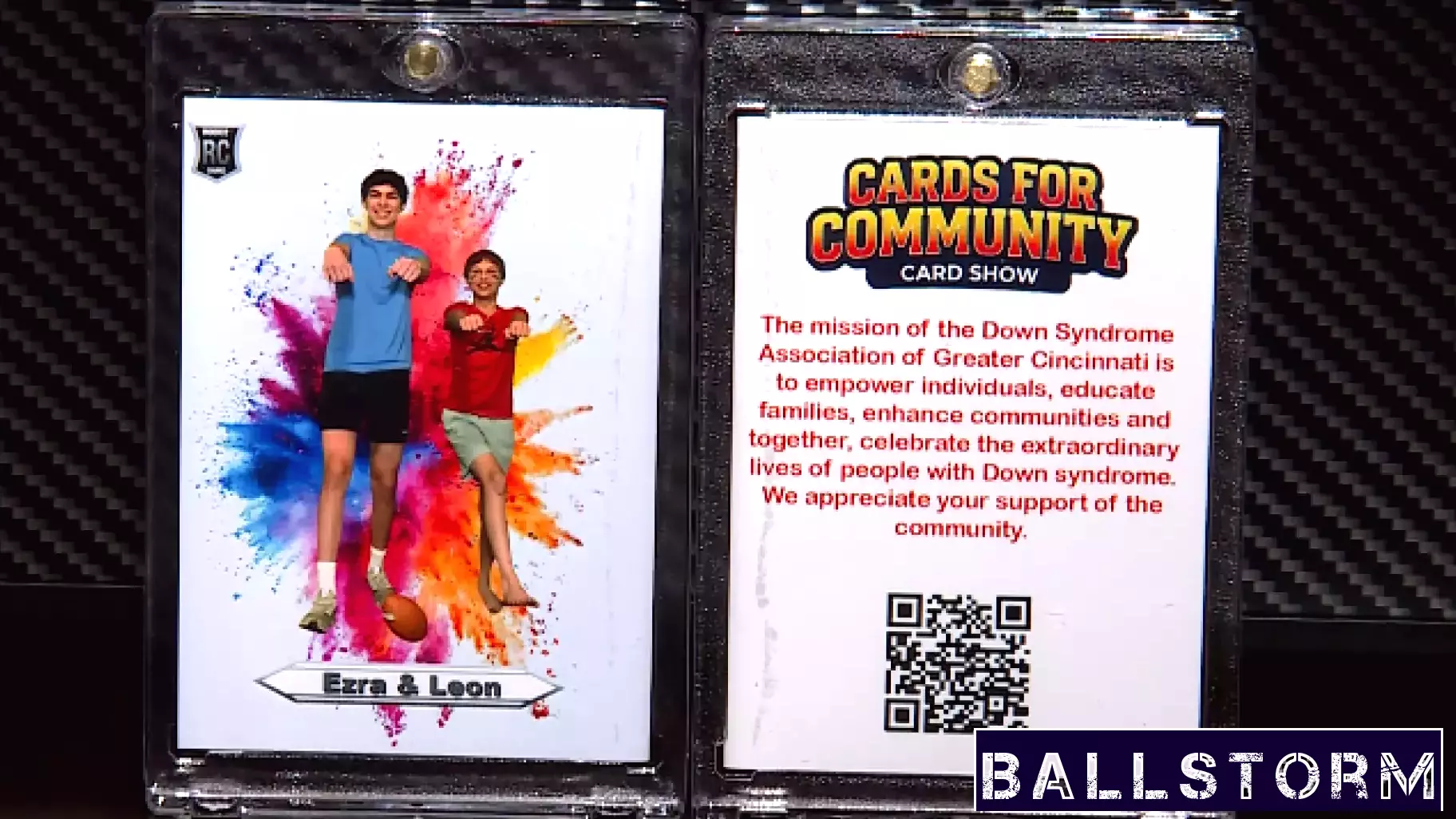 Teen honors uncle with Down syndrome by raising $10K through sports card fundraiser