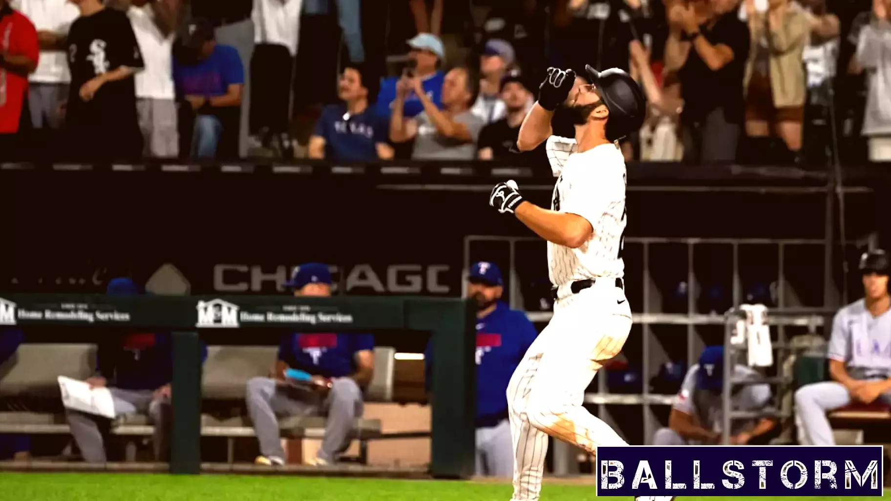 White Sox outlast Rangers in South Side slugfest, 11-7