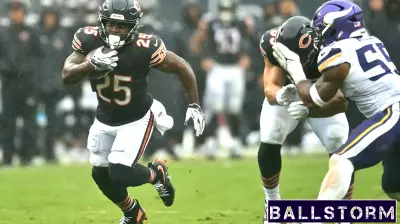 Bears running back not spotted at Wednesday's practice
