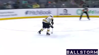 Brad Marchand Shines with a Goal Against the Seattle Kraken