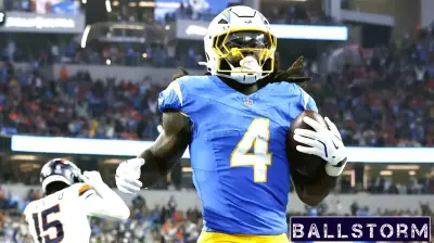 Chargers Confirm Gus Edwards Out, J.K. Dobbins' Status Uncertain