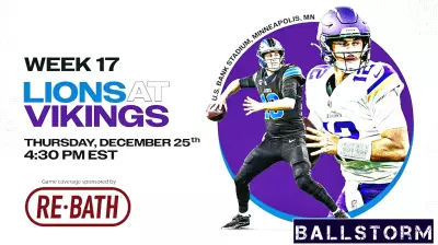 Detroit Lions Clash with Minnesota Vikings on Christmas Day