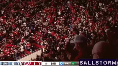 Jalen Chatfield Scores for Carolina Hurricanes Against Utah Hockey Club