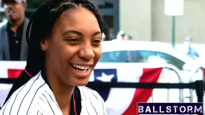 Mo'ne Davis Returns to the Mound for a Special First Pitch