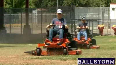 Valley Students Get Unique Opportunity to Prepare USC's Football Field